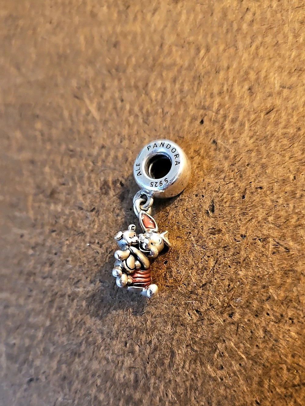 Pandora Disney Mickey Mouse charm Mickey Mouse Charm Silver & Red